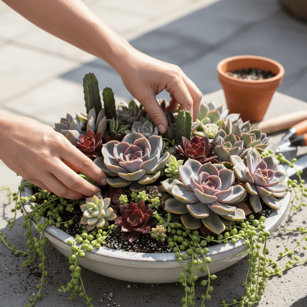 Advanced succulent care